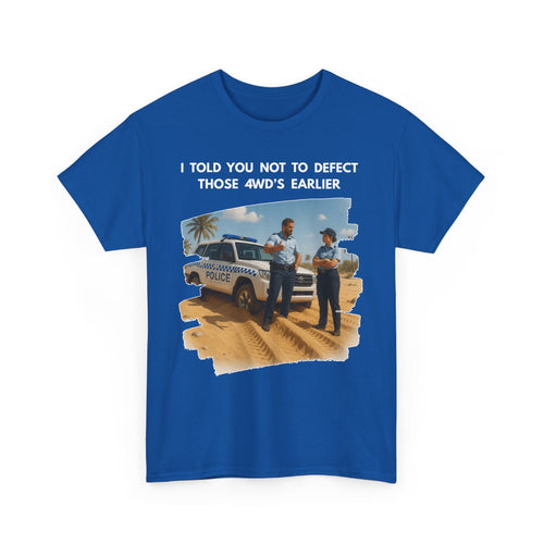 Bogged Police 4WD T-Shirt