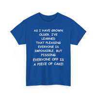 Pissing Everyone Off Is Easy, Funny T-Shirt – Sarcastic Humour Tee