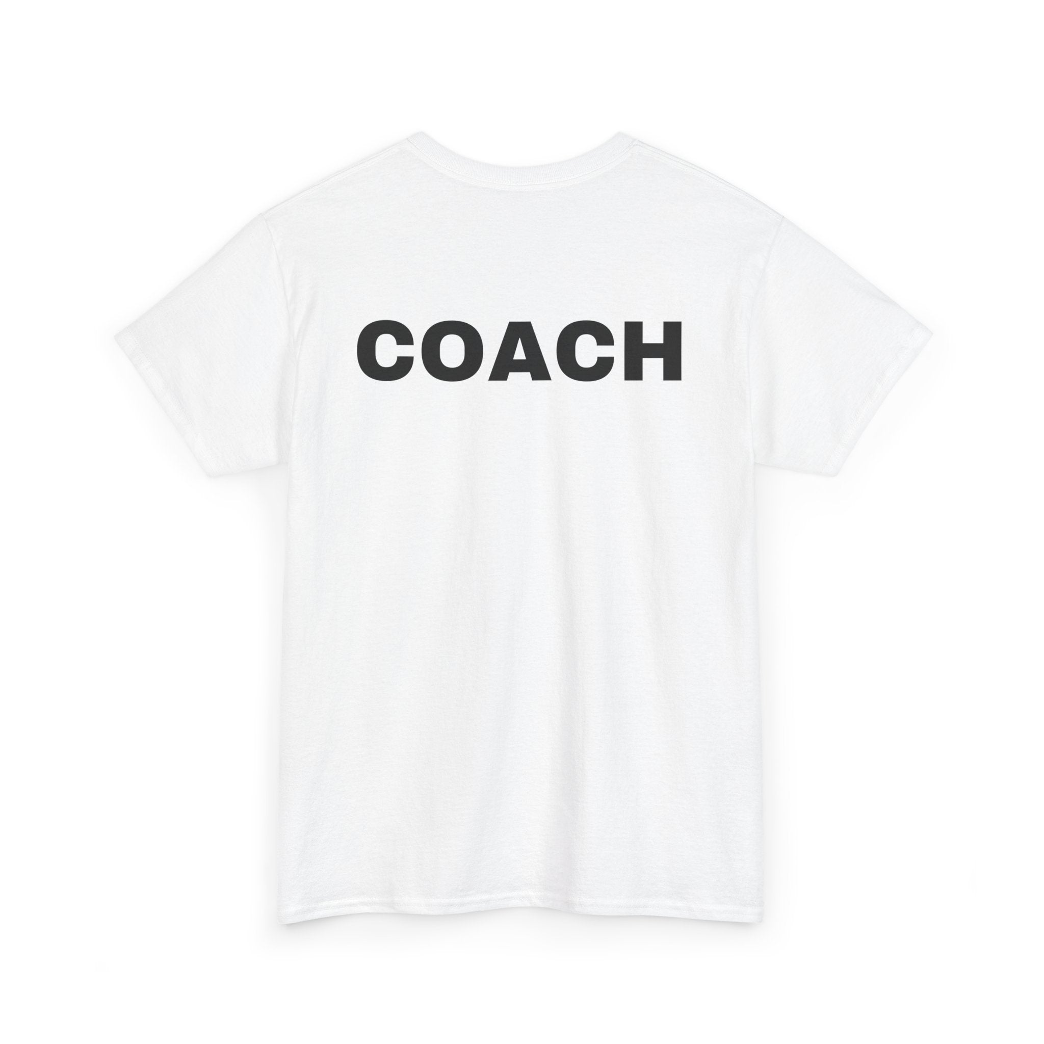 Coach T-Shirt | Professional Team Leader & Sports Tee 📋👟