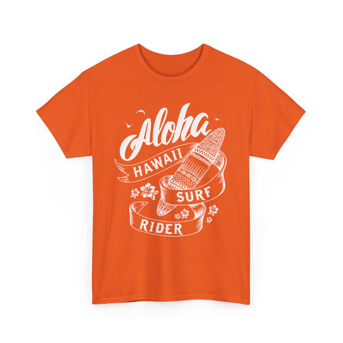 Aloha Hawaii Surf Rider T-Shirt – Ride the Waves in Style