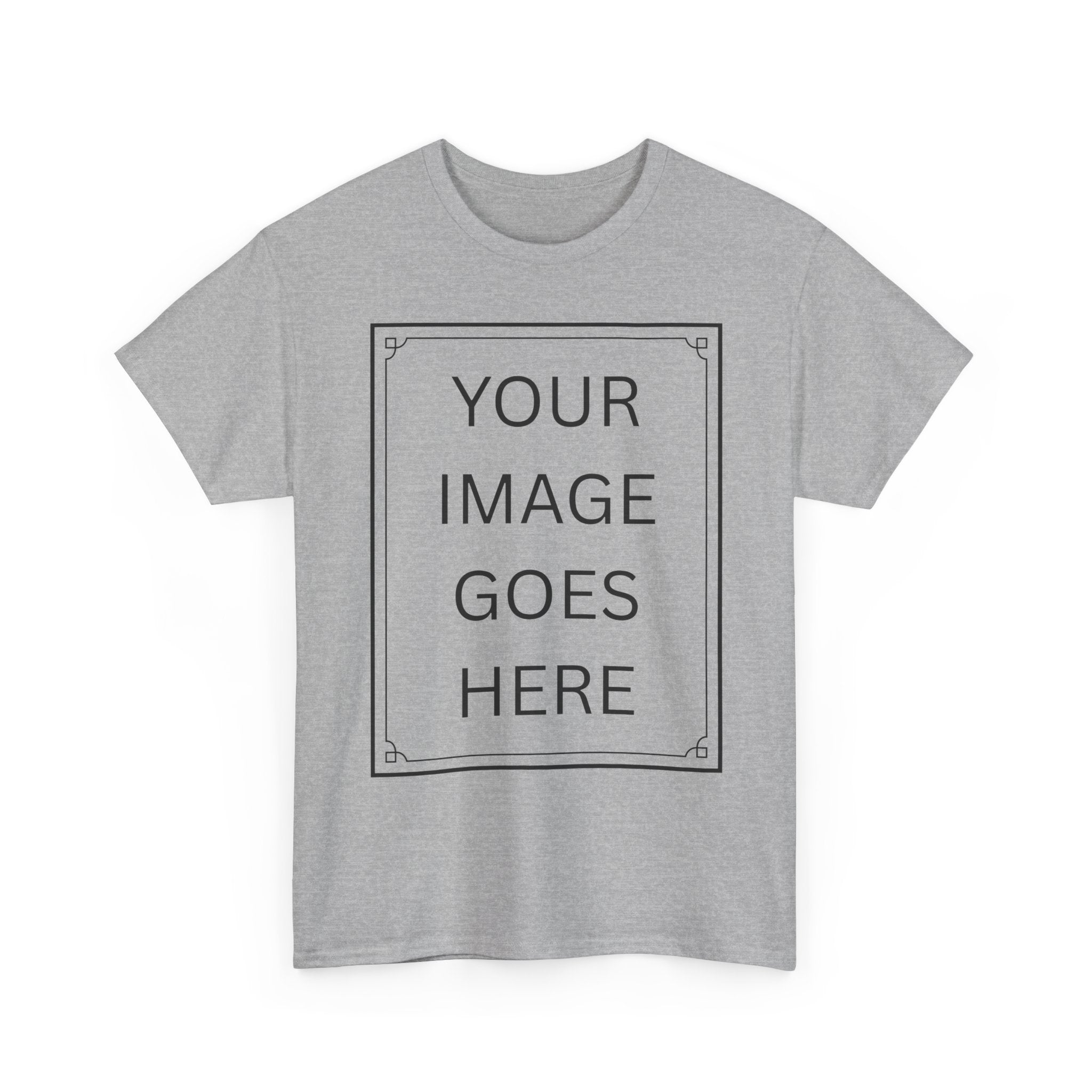 Custom Photo T-Shirt | Upload Your Own Full-Print Image 📸👕