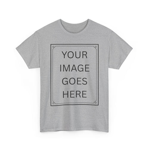 Custom Photo T-Shirt | Upload Your Own Full-Print Image 📸👕