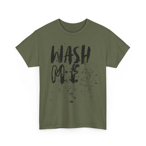 Wash Me T-Shirt – Funny Dirty Laundry Tee