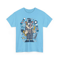 Hipster Barber T-Shirt