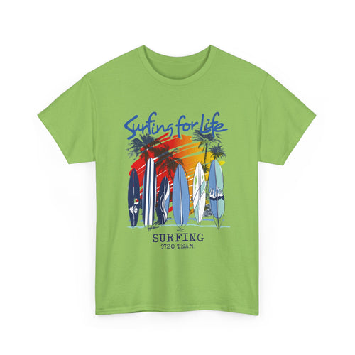 Surfing For Life T-Shirt – Ride the Waves Forever