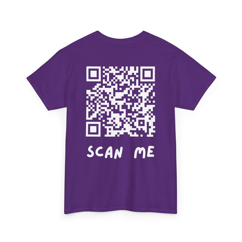 Custom QR Code T-Shirt | Scan & Discover Hidden Links