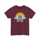 VW Kombi Rainbow T-Shirt | Peace & Freedom Van Tee 🌈 Celebrate Love and Unity