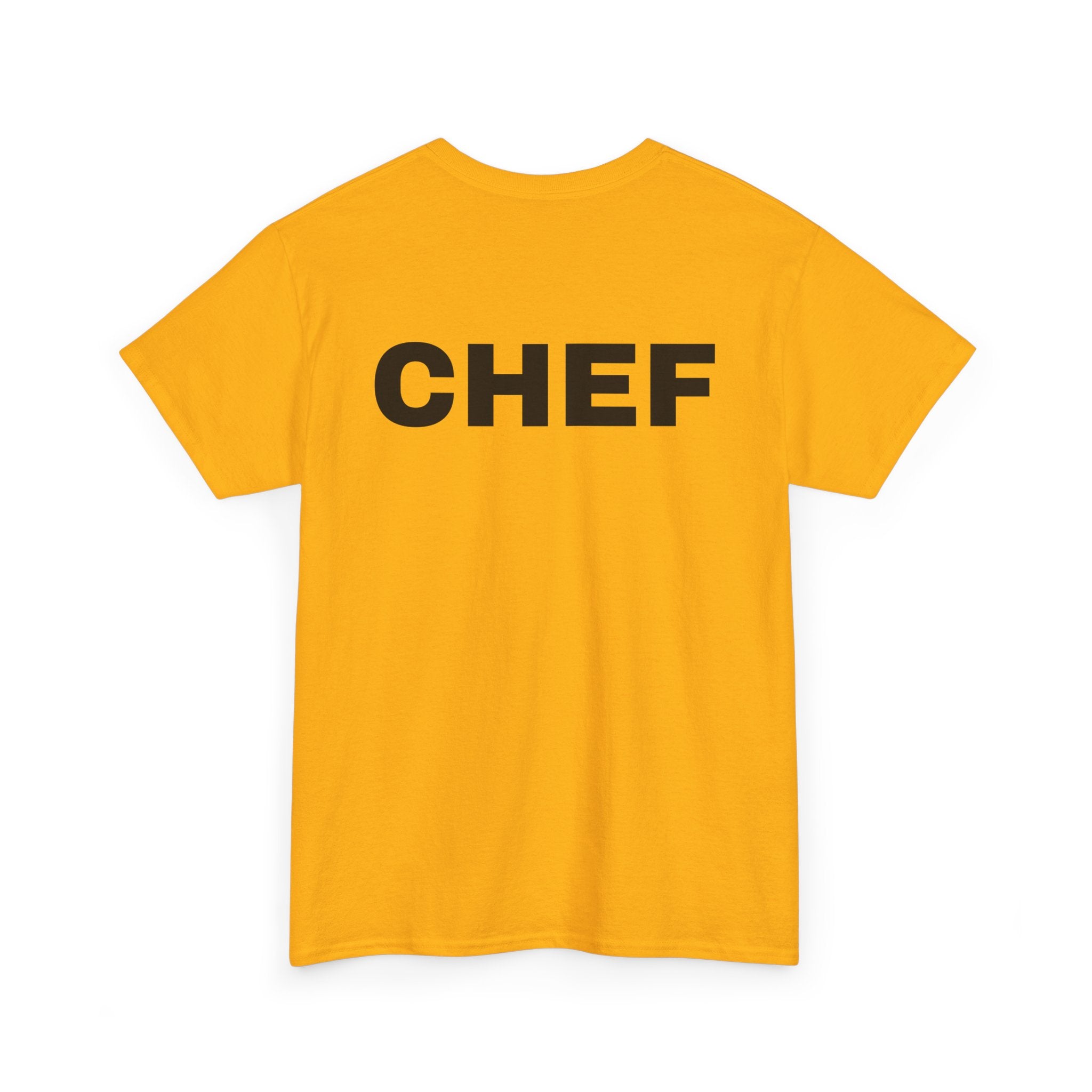 Chef T-Shirt | Professional Kitchen & Culinary Back-Print Tee 👨‍🍳
