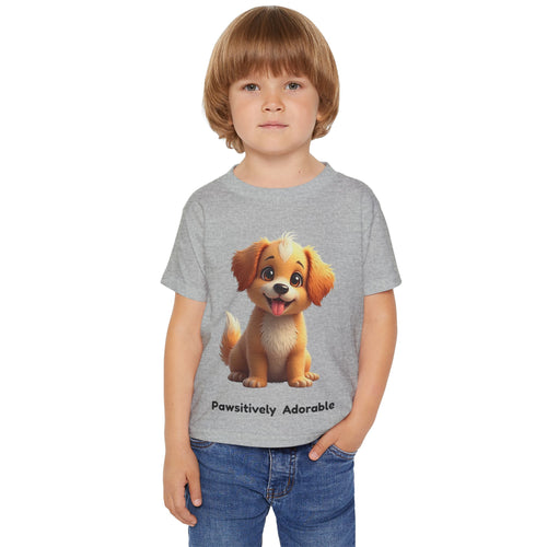 Kids T-Shirt – Pawsitively Adorable Dog Tee | Cute Puppy Shirt 🐶💖