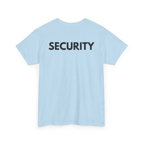 Security T-Shirt | Professional High-Visibility Back Print Tee 🛡️