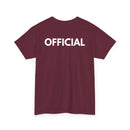 Official T-Shirt | Pro Referee, Umpire & Staff Back-Print Tee 🏁