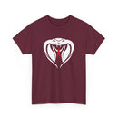 Ferocious Snake Face T-Shirt – Striking and Powerful Design