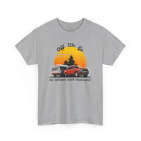 Off We Go, No Return Date Required! 4WD & Caravan Adventure T-Shirt