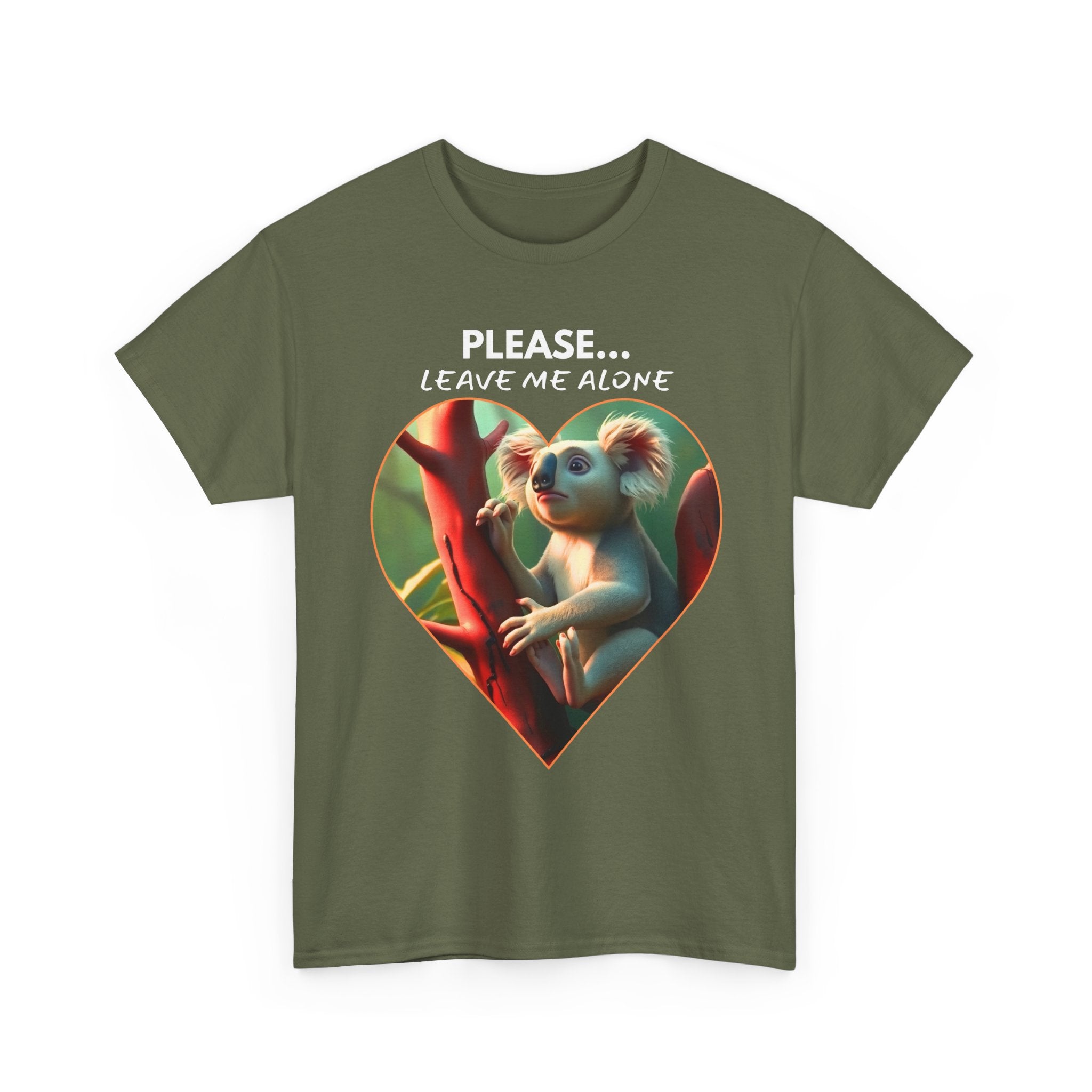 Save Our Koalas T-Shirt | Please Leave Me Alone Habitat Protection Tee 🌿📉