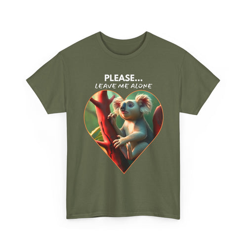Save Our Koalas T-Shirt | Please Leave Me Alone Habitat Protection Tee 🌿📉