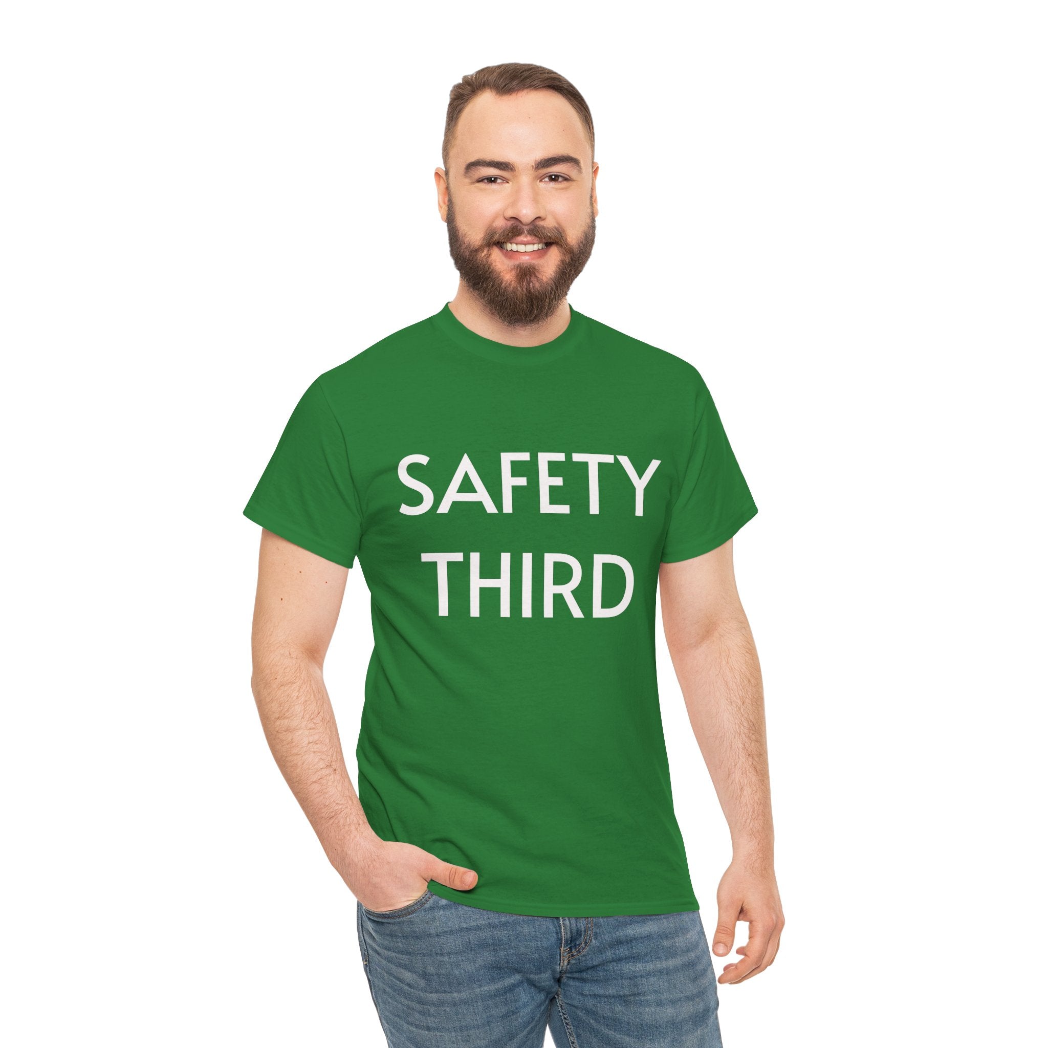 Safety Third Funny T-Shirt | Rules are meant to be broken