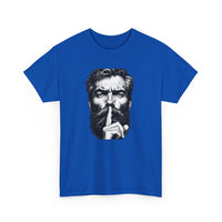 Shh Bearded Man T-Shirt – Stylish & Mysterious Design