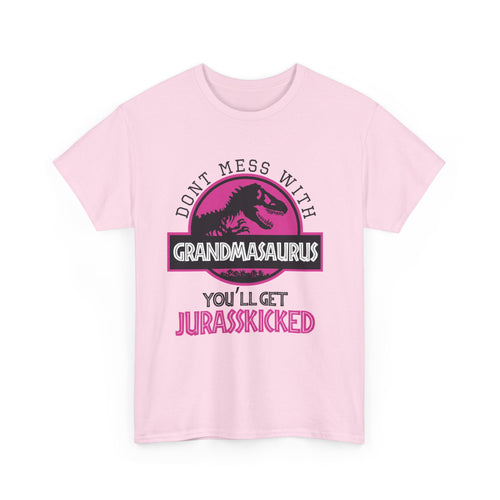 Don't Mess with Grandmasaurus T-Shirt | Funny Dinosaur Tee