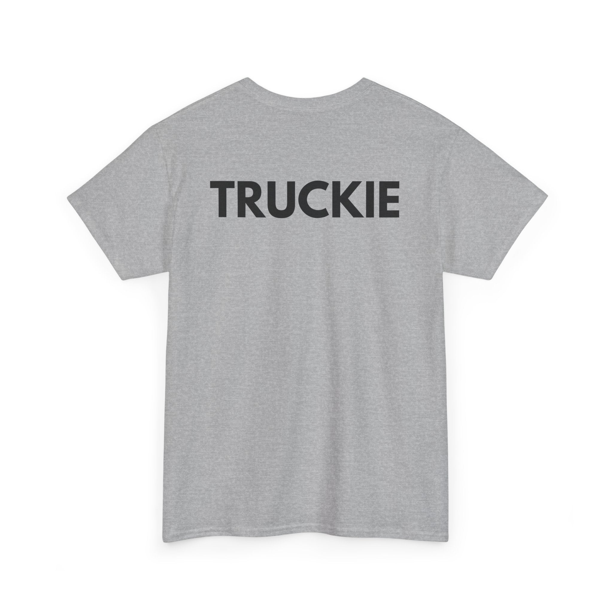 Truckie T-Shirt | Professional Driver Back-Print Work Tee 🚛