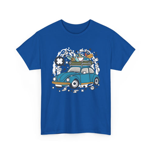 Fishing Tour VW Beetle T-Shirt – Fishing & Peace Vibes