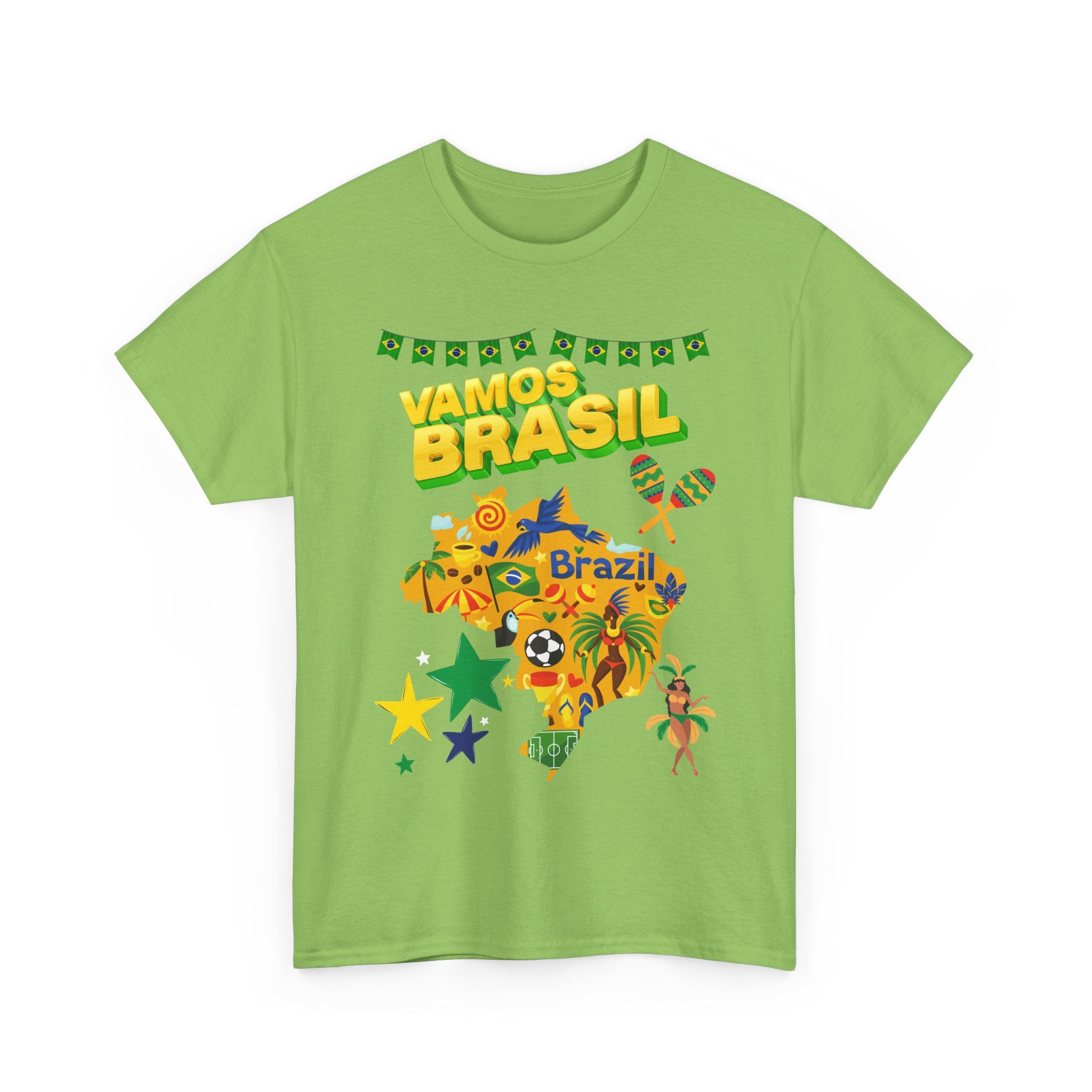 Vamos Brasil T-Shirt – Celebrate Brazil in Style