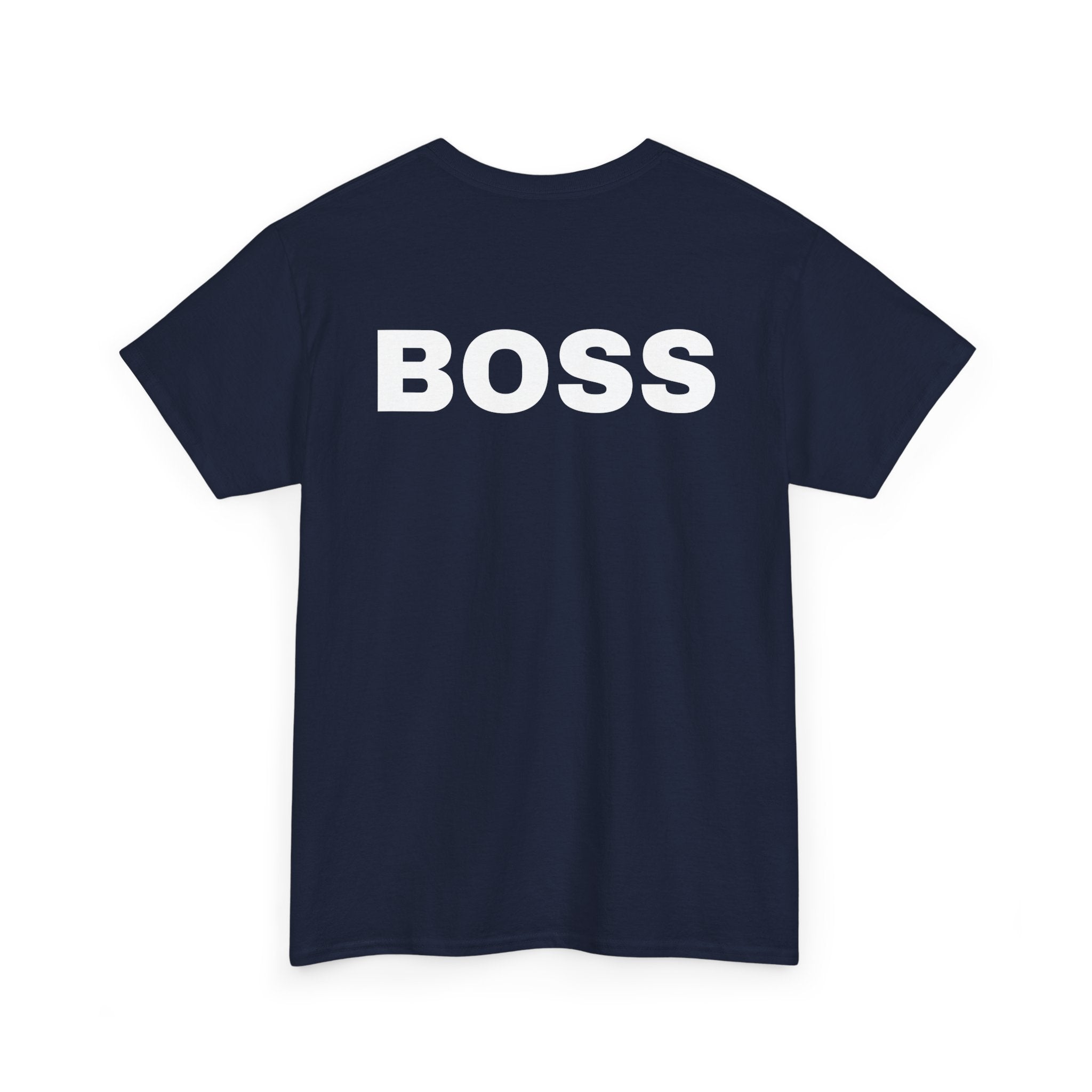 Boss T-Shirt with Back Print | Bold Statement Tee