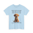 Custom Dog Photo T-Shirt | Every Snack You Make Funny Pet Tee – 🐶📸