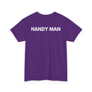 Handy Man T-Shirt | Professional Repair & DIY Back-Print Tee 🛠️