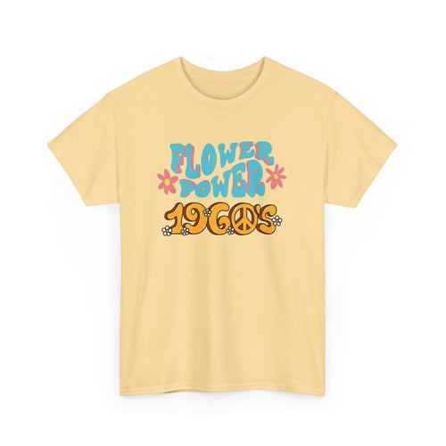 Flower Power T-Shirt – Embrace the 1960s Vibes