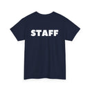 Staff Unisex T-Shirt (Back Print)