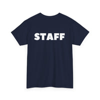 Staff Unisex T-Shirt (Back Print)