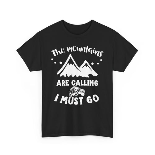 The Mountains Are Calling 4WD T-Shirt