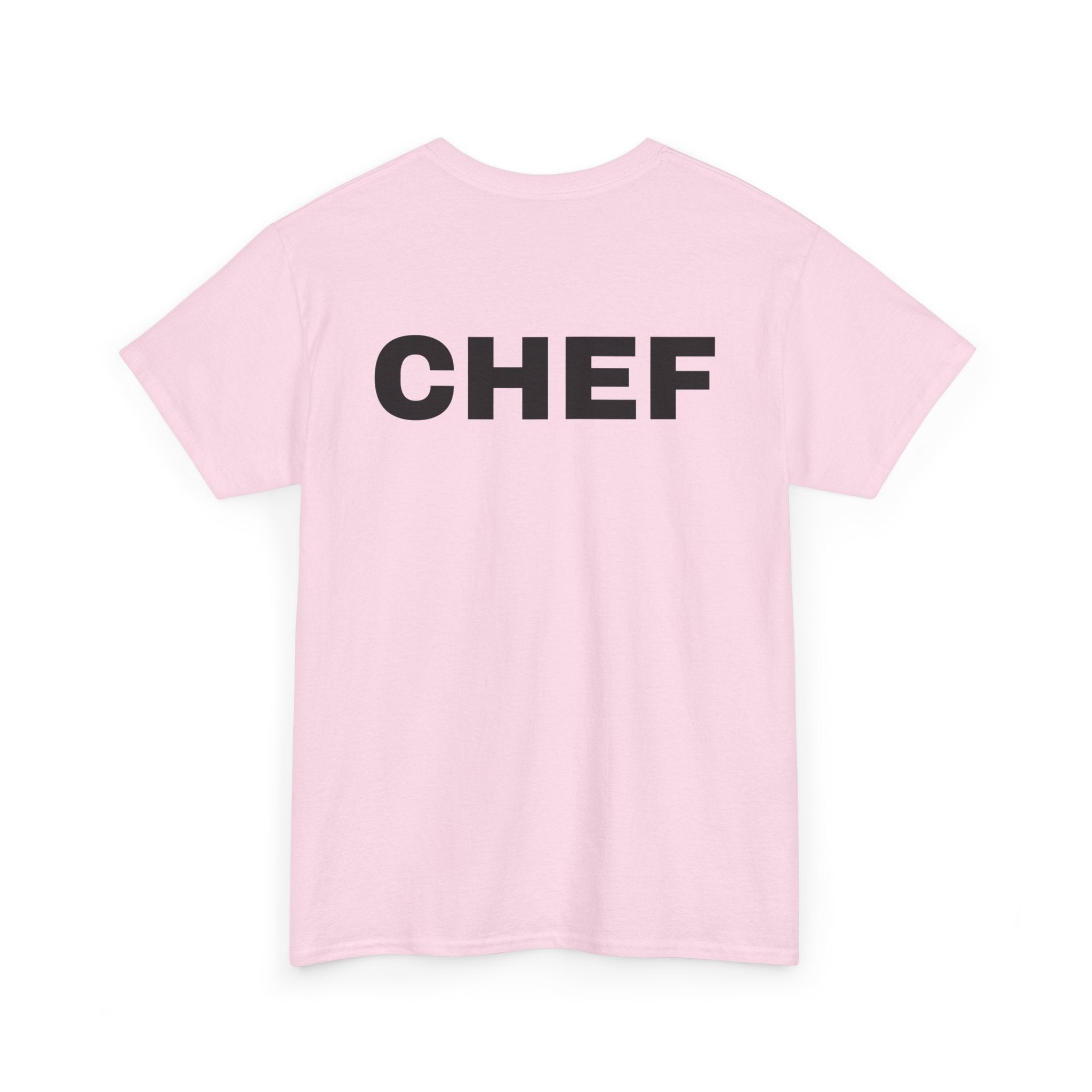 Chef T-Shirt | Professional Kitchen & Culinary Back-Print Tee 👨‍🍳