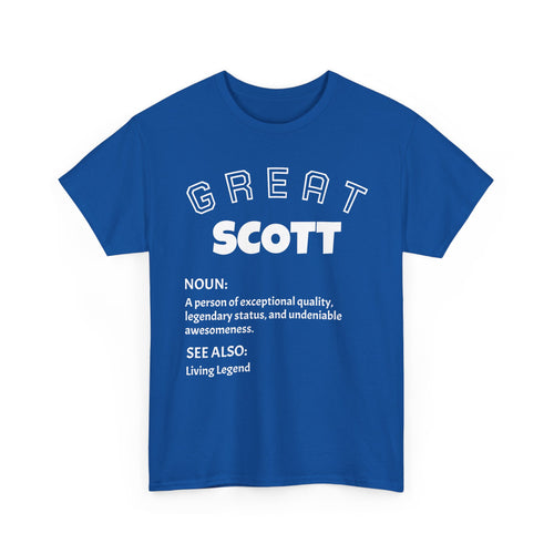 Custom Name Definition T-Shirt | Personalised Living Legend Tee 👤✨