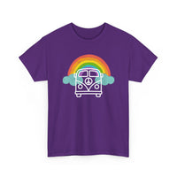 VW Kombi Rainbow T-Shirt | Peace & Freedom Van Tee 🌈 Celebrate Love and Unity