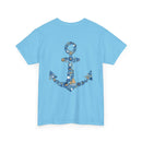 Nautical Anchor T-Shirt | Maritime Symbols Design