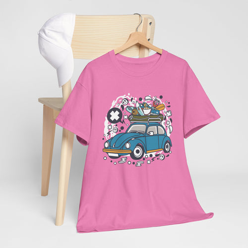 Fishing Tour VW Beetle T-Shirt – Fishing & Peace Vibes