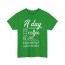A Day Without Coffee Is Like... Just Kidding, No Idea! | Funny Coffee T-Shirt