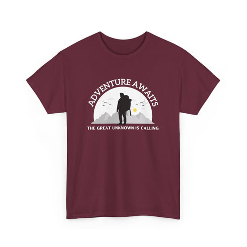 Adventure Awaits Hiking T-Shirt | Explore the Outdoors in Style