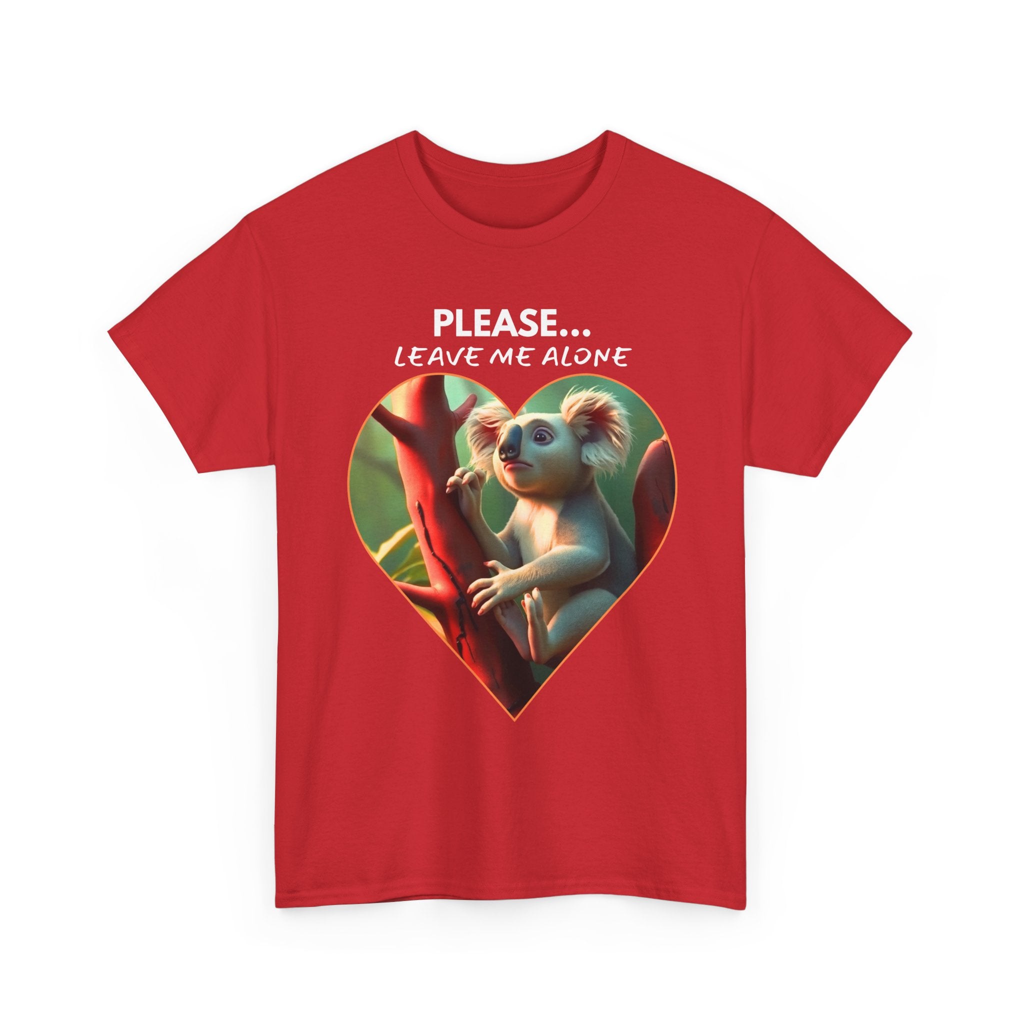 Save Our Koalas T-Shirt | Please Leave Me Alone Habitat Protection Tee 🌿📉