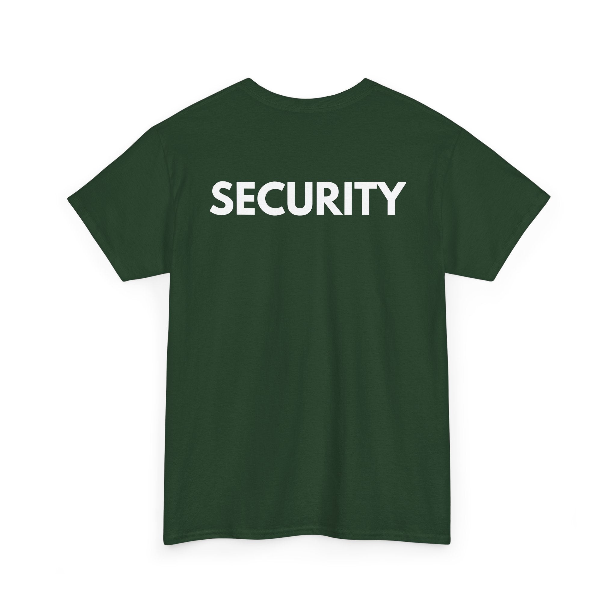 Security T-Shirt | Professional High-Visibility Back Print Tee 🛡️