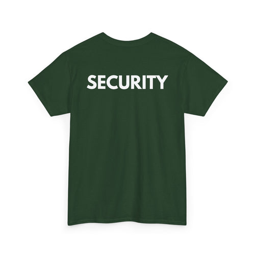 Security T-Shirt | Professional High-Visibility Back Print Tee 🛡️