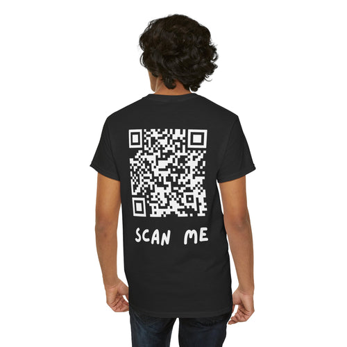 Custom QR Code T-Shirt | Scan & Discover Hidden Links