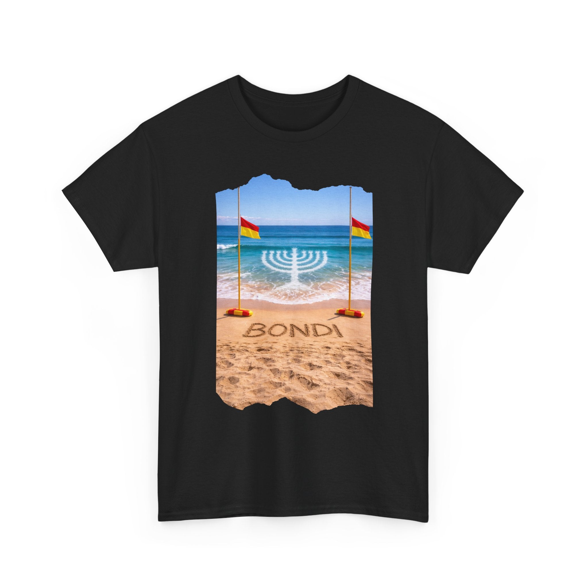 Bondi Beach Remembered T-Shirt | A Moment of Silence, Strength & Solidarity