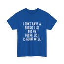 Naughty Bucket List T-Shirt