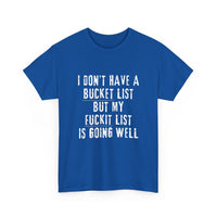 Naughty Bucket List T-Shirt