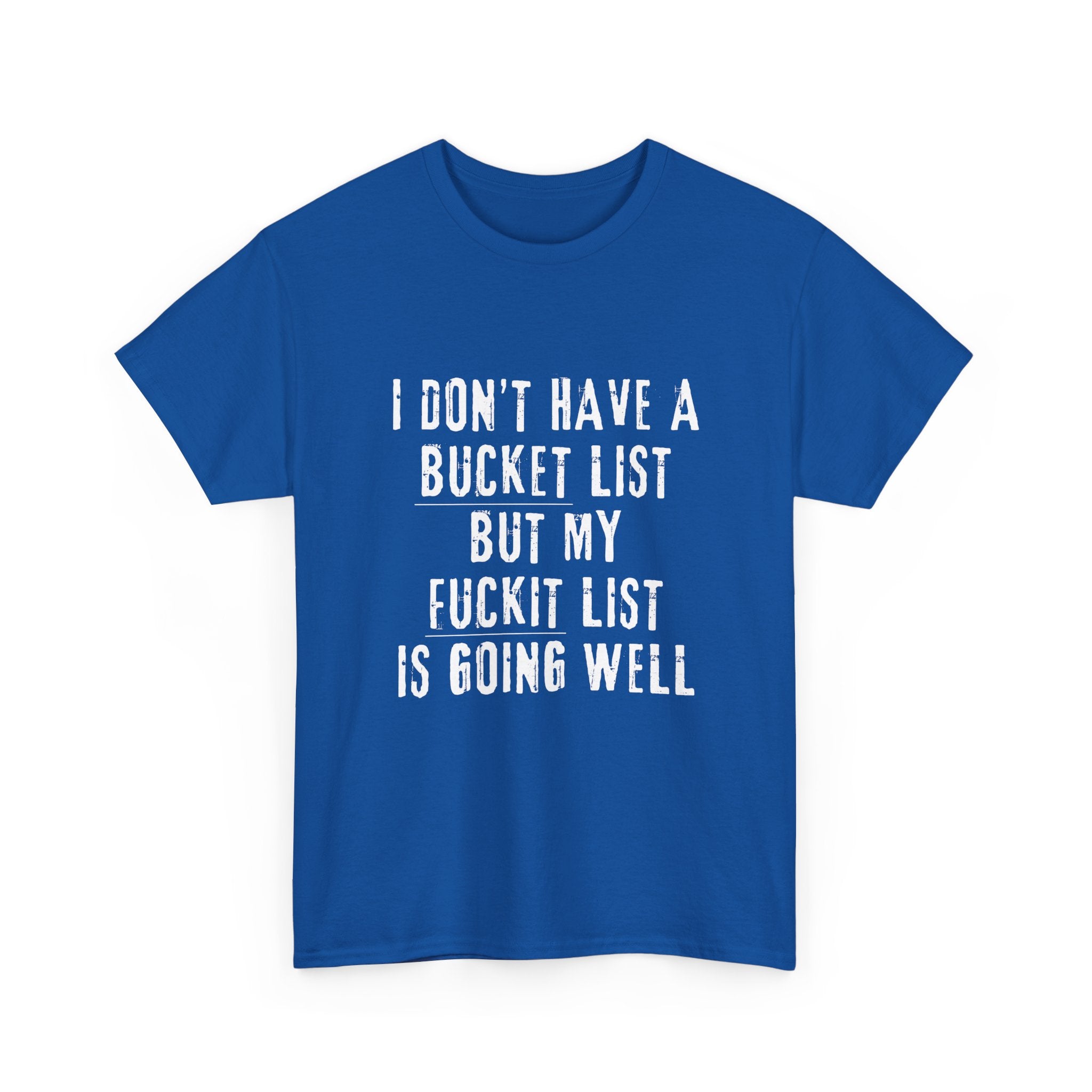 Naughty Bucket List T-Shirt
