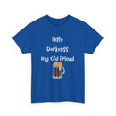 Hello Darkness My Old Friend T-Shirt | Funny Dark Beer Tee 🍺
