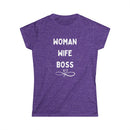 Woman Wife Boss T-Shirt – Celebrate Your Power
