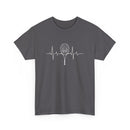 Tennis Heartbeat T-Shirt | Tennis Racket ECG Graphic Tee 🎾💓
